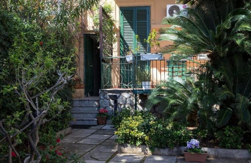 The White Sail - Mondello Apartment With Terrace - Casa Di Vincenzo E Andrea Bagian luar foto